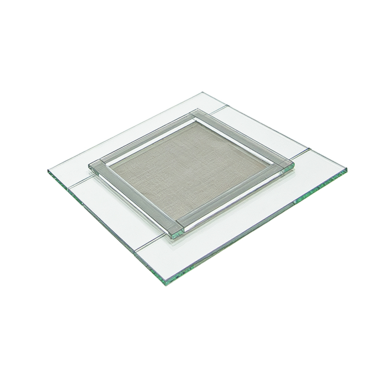 Abdeckung Edelstahlgitter 30x30